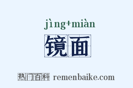 镜面是什么意思的图片